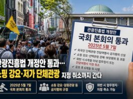 관광진흥법 개정안 통과…쇼핑 강요·저가 단체관광 지정 취소까지 간다