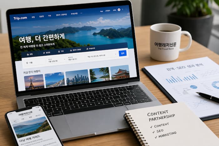 Trip.com and The Travel News content partnership