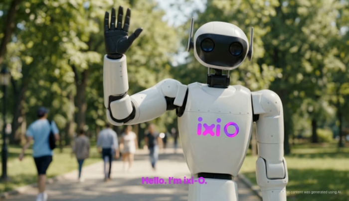 AI 콘텐츠가 글로벌 전시와 브랜드 영상 제작 현장에 적용되는 모습