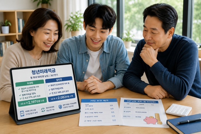 청년 자산 형성과 부모 세대 금융 혜택 점검