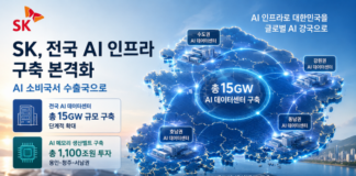 SK, 전국 15GW AI 데이터센터 추진…“AI 소비국서 연산 수출국으로”
