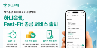 하나은행, 미국 주요 은행 송금 최단 1분…수취금액도 미리 확인한다
