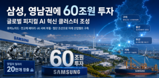 삼성, 영남권에 60조 투자…피지컬 AI 클러스터로 제조 지도를 다시 짠다