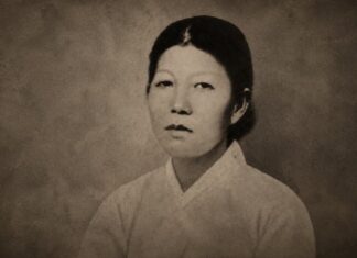 남편은 의병으로 죽었다…23년 뒤 남자현은 만주로 갔다 남자현 열사의 초상을 16대9 비율로 보정한 이미지
