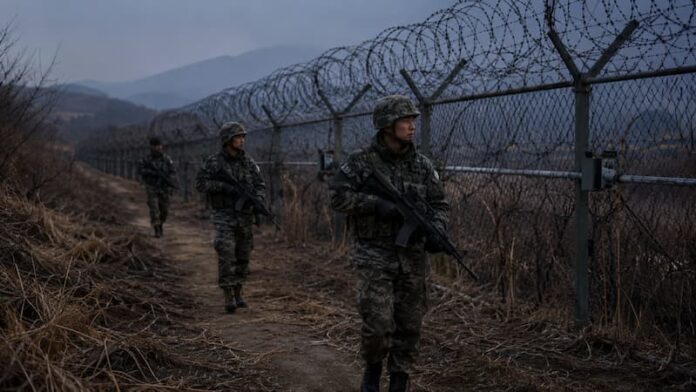 ChatGPT Image 2026년 8월 13일 오전 01_48_51 (1) DMZ 철책선을 따라 경계근무를 수행하는 한국군 장병들