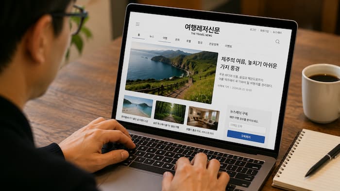 스마트폰 뉴스 검색과 언론사 사이트를 함께 이용하는 독자