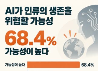 AI가 인류 생존 위협할 가능성, 응답자 10명 중 약 7명 ‘높다’