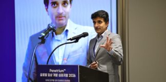 “암세포 생존활성 89.6%가 7.5%로”… ‘가짜내성’ 겨냥한 페니트리움, 美 2a상 간다 페니트리움 글로벌 임상 심포지엄 2026 패널토론에서 발언하는 마리나 키아라 가라시노 시카고대 교수