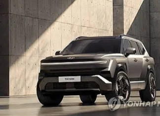 “해외서 91% 팔렸다”… 투싼 1060만대, 현대차 ‘진짜 글로벌 SUV’ 된 22년 현대자동차 5세대 투싼 전면 외관