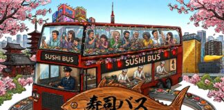도쿄관광한국사무소, 도쿄 시내를 달리며 스시를 즐기는 ‘SUSHI BUS’ 소개