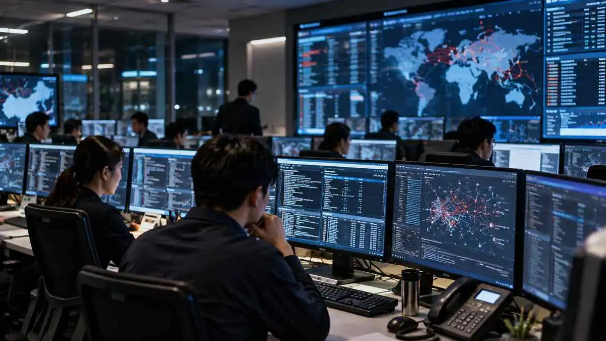 AI 사이버공격에 대응하는 금융 보안관제센터