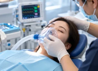 치과 수면마취, 금식만 지키면 안전할까…치료 전후 반드시 확인할 7가지 치과 수면마취 전후 확인해야 할 안전수칙을 설명하는 의료정보 이미지