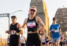 2027 시드니 마라톤 추첨 접수, 19일 한국시간 오전 8시 마감 2026 TCS 시드니 마라톤에서 하버 브리지 구간을 달리는 참가자들
